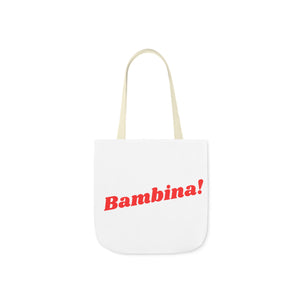 Open image in slideshow, Bambina Canvas Tote Bag
