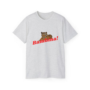 Open image in slideshow, Tiger + Bambina Unisex Ultra Cotton Tee
