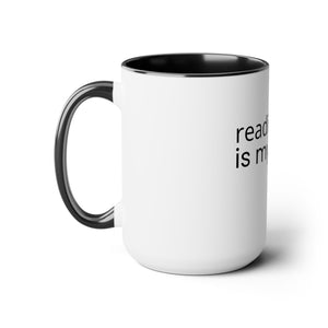 Open image in slideshow, Therapy Two-Tone Coffee Mugs, 15oz
