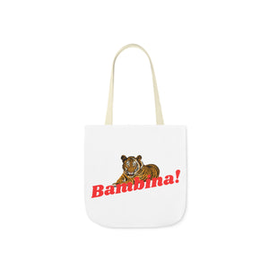 Open image in slideshow, Tiger + Bambina Canvas Tote Bag
