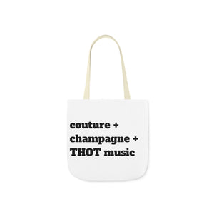 Open image in slideshow, THOT music Canvas Tote Bag
