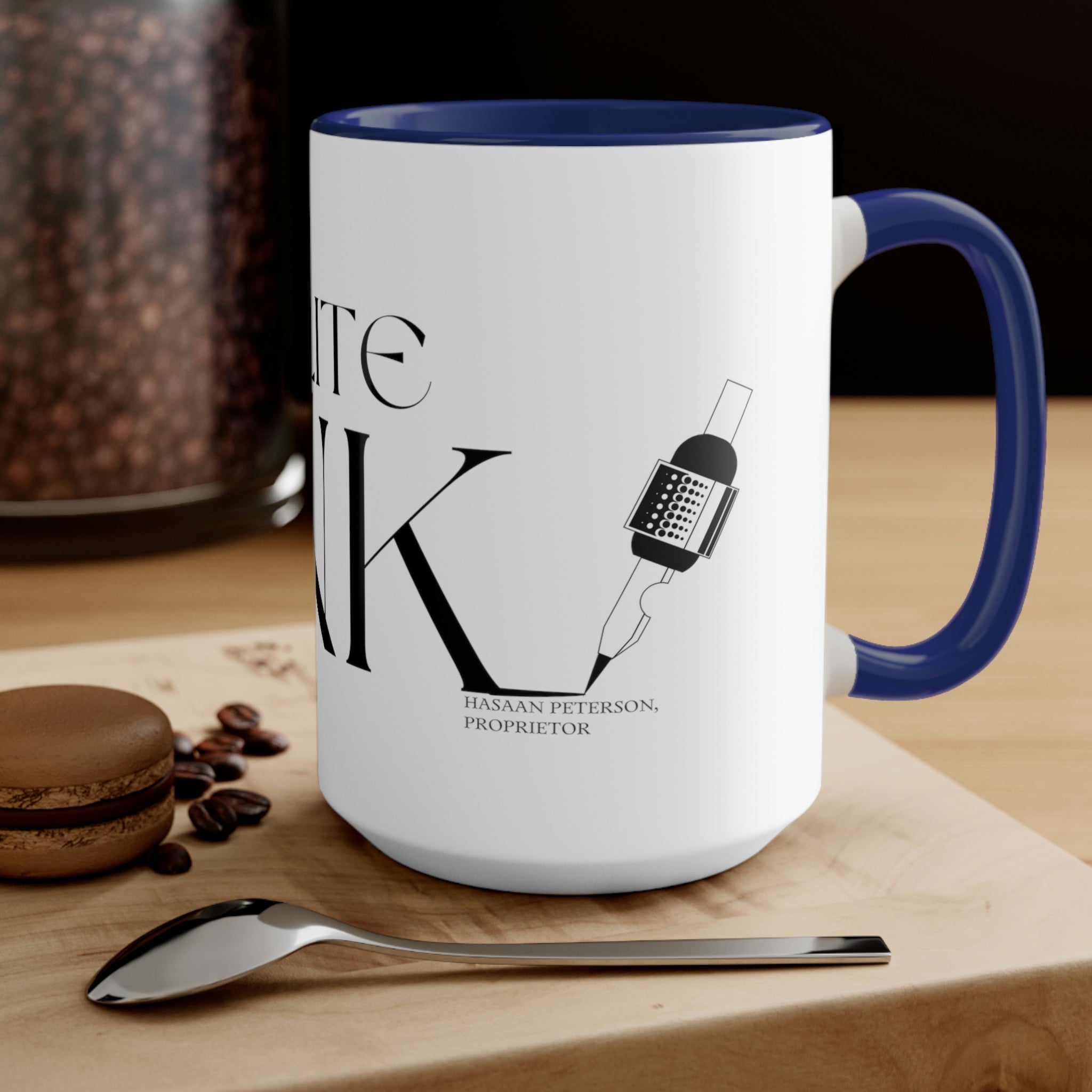 Elite Ink Coffee Mugs, 15oz