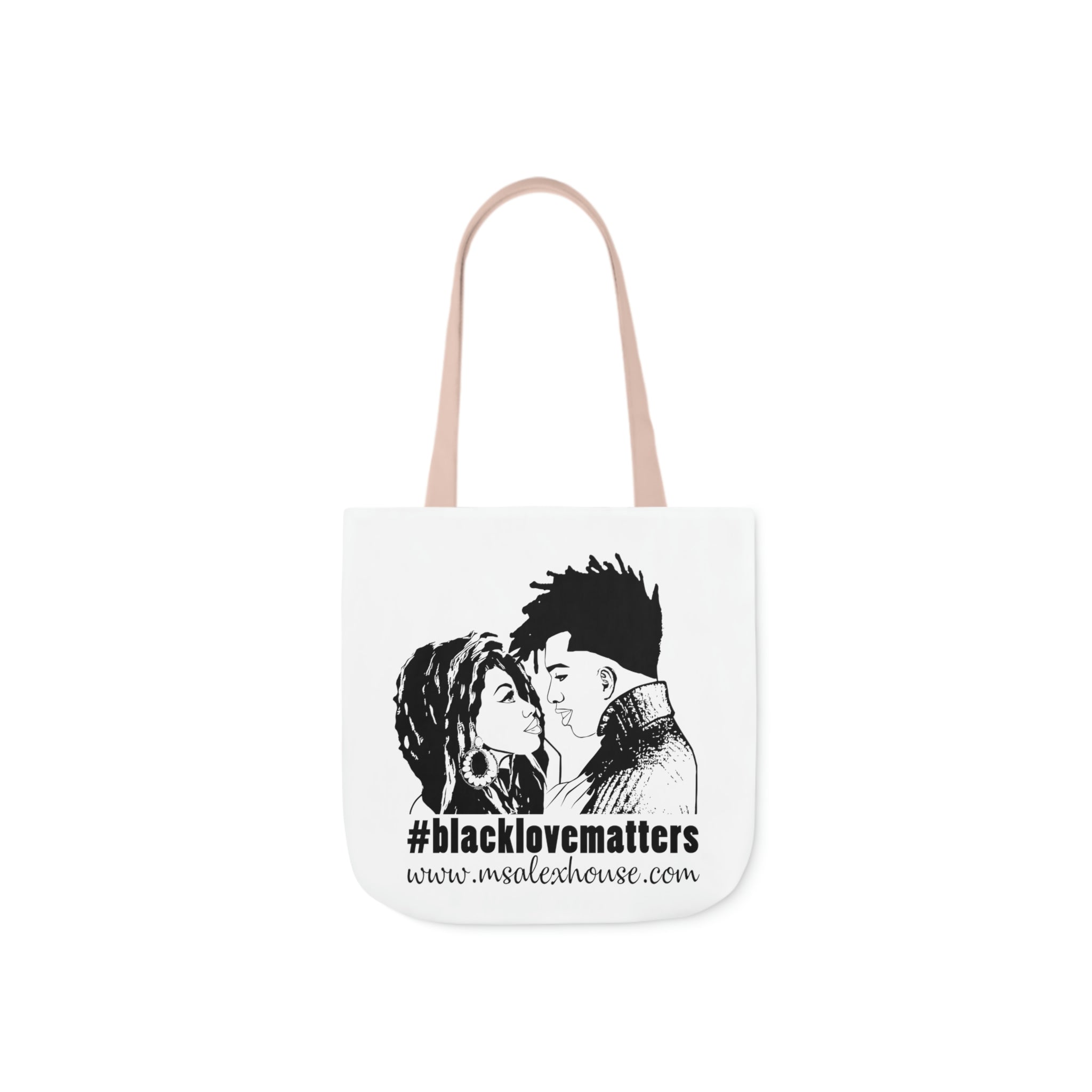 Black Love Matters Canvas Tote Bag