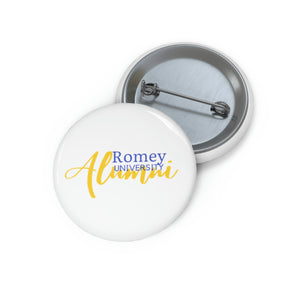 Romey U Alumni Pin Buttons